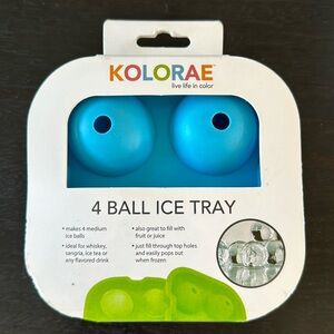 AE 4 BALL ICE TRAY. Brand brand new in package. Makes medium size ice balls.